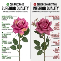 Realistischer 150cm Künstlicher Chinesischer Rosen-Seidenblumenbaum Pflegeleichter Kunstbaum für Innendekoration