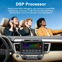 Autoradio Android 13 T55, écran IPS 1280*720, 4+64 Go, DSP, GPS, Carplay sans fil, Android Auto, Stéréo de voiture, Fournisseur d'usine OEM ODM