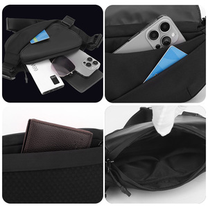 Bolso Bandolera Ligero de Oxford para Hombre, Estilo Motociclista, Impermeable, Resistente y Plegable, Ideal para Viajes al Aire Libre - Product Image 6