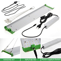 Lampu LED 85W untuk Pertumbuhan Aluminium Bloom untuk Tanaman Sayuran dan Bunga di Rumah Kaca