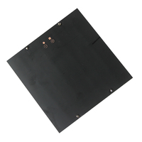 Panneau solaire ETFE 2W 5V, cellules solaires monocristallines, chargeur solaire pour téléphone portable, batterie 3.7V-5V, système d'éclairage pour jouets, 120x120mm
