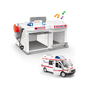 Set Giocattolo Garage per <span class=keywords><strong>Ambulanza</strong></span> Jacko Toys con Funzioni di Suono e Luce per Bambini - Product Image 1