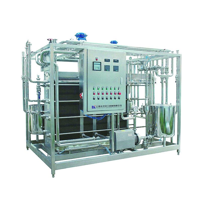 High Quality plate heat exchanger and hot water system small milk pasteurization machine for sale