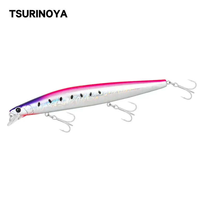 TSURINOYA 140S Sinking Minnow Fishing Lure DW92 140mm 26g Bass Pike Artificial Tungsten Jerkbait