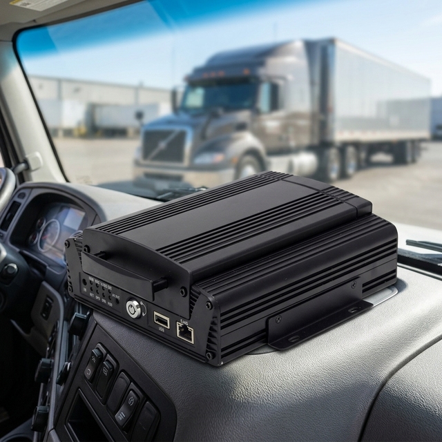 High Quality 1080P Mobile DVR Video Recorder System Vehicles 4G LTE G-Sensor 4TB Storage 1 Year Easy Installation Free CMS