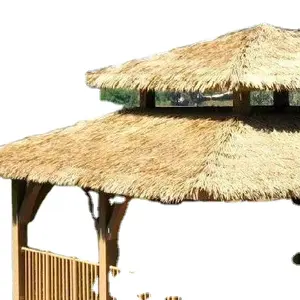 Artificial Fire Retardant Synthetic Simulation Roofing Thatch for Roof Covering Decoration