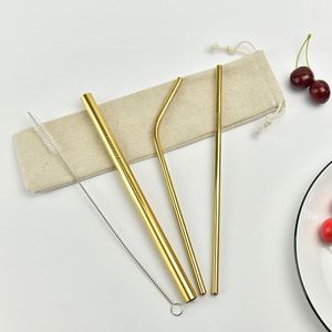 Customized 304 Stainless Steel Metal <b>Drinking</b> Set Colorful Reusable <b>Straws</b> Eco-Friendly Case Bar Accessories Cover Styles - Product Image 6