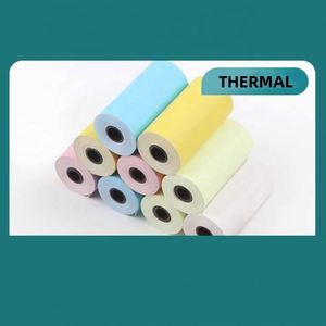 กระดาษม้วนสำหรับเครื่องพิมพ์ใบเสร็จแบบเทอร์มอล ขนาด 80 มม. น้ำหนัก 48 กรัม 55 กรัม 65 กรัม 70 กรัม 57x40 มม. สีขายดี - Product Image 5