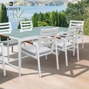 Chair Bistro And Table Furniture Garden Set Patio Tables Aluminum Cast Aluminium Style Outdoor Cafe Chairs