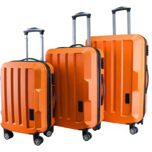 Prix bas, ABS PC, tailles 20, 24, 28, ensemble de valises de <span class=keywords><strong>voyage</strong></span> à roulettes légères à coque rigide en 3 pièces, DE GER, ensembles de bagages à main - Product Image 2