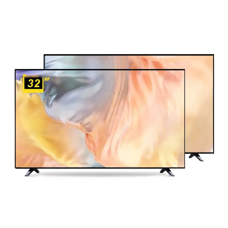 Tv lcd de tela plana 32 '', fabricante oem tela plana 32'' led china 32 a 65 polegadas led android tv 32 polegadas tv