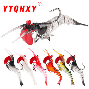 9cm 14g saltando gamberetti sezionali esca finta notte bagliore rotto sezione gamberetti basso mandarino pesce esca piombino di piombo <span class=keywords><strong>esche</strong></span> da <span class=keywords><strong>pesca</strong></span> - Product Image 2