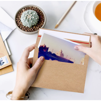 Enveloppe de Courrier en Papier Kraft Épaissi Auto-adhésif Facilement Découpable Recyclable Sac d'Archivage Pochette d'Expédition pour Documents Lihao