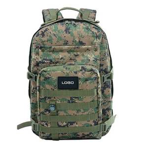 Оптовая продажа: Мужской черный тактический рюкзак BEARKY для ноутбука, для активного отдыха, водонепроницаемый, для путешествий и треккинга — полиэстер, застежка-молния - Product Image 3