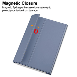 Teclado TPU con ranura para bolígrafo, funda adecuada para <span class=keywords><strong>Samsung</strong></span> Galaxy Tab S6 Lite 2020/2022/615/P613/<span class=keywords><strong>P619</strong></span>, funda protectora de voltaje - Product Image 3