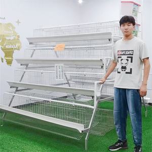 鶏を産むアンゴラチキンファームバッテリーケージ安いケージメッシュがたくさん - Product Image 4