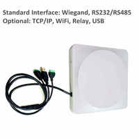 Lector RFID UHF TCP/IP RS232 RS485 Wiegand, Material ABS, Distancia de Lectura de 0-3 m, Gestión de Almacenes, Prueba Gratuita, Demostración, SDK