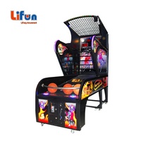 Machine de jeu de basket-ball à monnayeur Lifang personnalisée, tir automatique au basket, arcade de divertissement pour enfants et adultes, sport