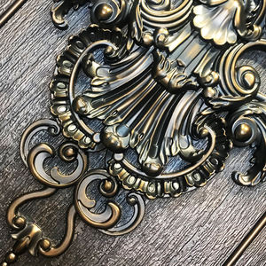 Puerta de seguridad exterior de diseño moderno personalizado de lujo Villa de acero exterior de uno y medio con superficie terminada - Product Image 2