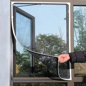 DIY manyetik böcek ekran kitleri sivrisinek pencere örgü moustiquaire ekran değiştirme