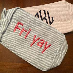 กระเป๋าเครื่องสำอางพกพาขนาดใหญ่แบบเรียบง่ายสไตล์<span class=keywords><strong>เกาหลี</strong></span> ดีไซน์สวยงาม ลายสก็อตผูกโบว์ - Product Image 4