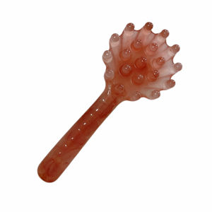 Peine de resina para masaje del cuero cabelludo y cuerpo, cepillo de pelo ancho antiestático para relajación - Product Image 3