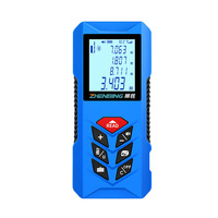 Télémètres laser infrarouges portatifs de haute précision 0,001 mm, 50-150 m, avec ruban à mesurer en acier pour chantier de construction