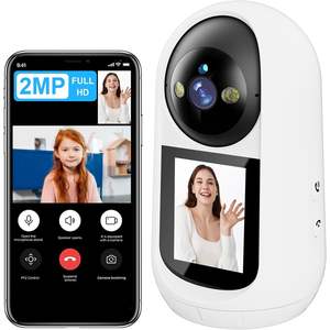 Telecamera Wi-Fi da Interno Antela 2MP Full HD, Baby Monitor con Schermo Touch, Audio Bidirezionale, Rotazione e Inclinazione, Sicurezza Domestica - Product Image 1