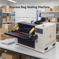 Machine d'emballage automatique DFD40 pour sacs en rouleau PE, 220V, haute précision, équipement d'emballage alimentaire, vente chaude
