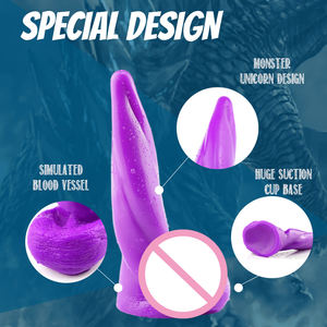 SEXBAY Puede Personalizar Consoladores Roscados con Ventosas Grandes, <span class=keywords><strong>Penes</strong></span> de Silicona Líquida <span class=keywords><strong>para</strong></span> <span class=keywords><strong>Mujeres</strong></span> con Falos de Monstruo Alienígena - Product Image 5