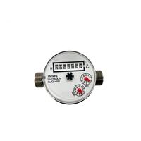Compteur d'eau DN15 de classe B, à jet unique, type sec, petit format, corps en laiton, fabrication italienne, haute qualité, prix usine