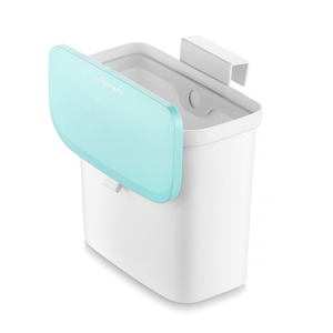 Armario de cocina montado en la pared cubos de basura coche cubo de basura mini cubo de basura mano presionando cubo de basura portátil - Product Image 5