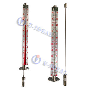 נירוסטה רכוב עליון/pvc/pvc מד <span class=keywords><strong>flap</strong></span> מגנטי עם מתג ומשדר עבור מיכל מים - Product Image 4