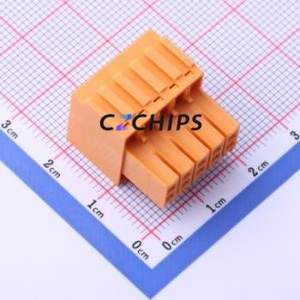 KF2EDGKE-3.5-2*5P Plug-in Terminal Block P=3.5mm Connector ( Connector Type: Male Plug )( Construction: 2x5P )( Pitch: 3.5mm ) - Product Image 2