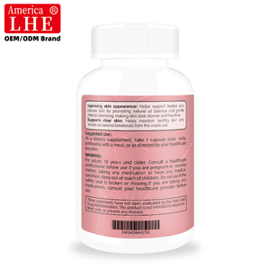 Suplemento Nutracéutico para el Acné, Fabricante de Productos para el Cuidado de la Piel con Vitamina A y Mezcla de Hierbas para una Piel Clara, 90 Cápsulas - Product Image 5