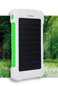 แบตสำรองพลังงานแสงอาทิตย์ ปี 2026 พร้อมไฟฉายและสายชาร์จ ความจุ 10000mAh กันน้ำ รองรับการชาร์จไร้สาย กำลังไฟ 20W สำหรับโทรศัพท์มือถือ - Product Image 2