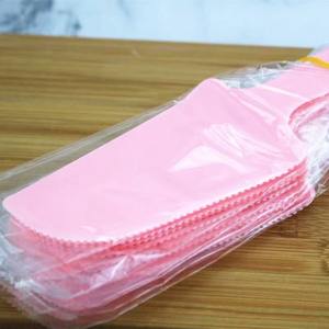 纸盒一次性塑料蛋糕刀食品级加厚和单独包装，用于生日/婚礼/宴会 - Product Image 2