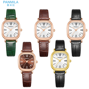 Của Phụ Nữ Đồng Hồ Giá Rẻ Da Thạch Anh Phụ Nữ Thời Trang Đồng Hồ Đồng Hồ Đeo Tay Đồng Hồ Giản Dị Cho Cô Gái - Product Image 2