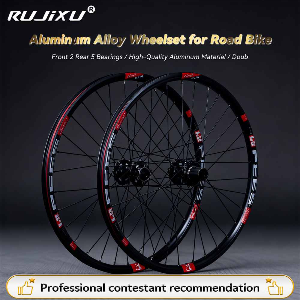 Paire De Roues 700C Ultra-légères - Jantes 30mm Rayons Droits - Vélo Course/ville