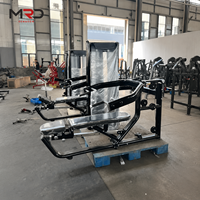 Máquina Combinada Comercial Ajustable para Press de Pecho y Hombros con Selector, Entrenador de Fuerza de Acero para Gimnasios y Clubes de Fitness