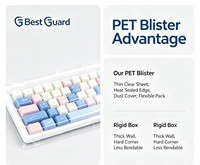 Custom Clear PET Display Box Keyboard Blister Pack Packaging