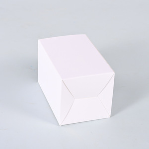Caja de cartón plegable blanca de 300 g/m², caja de embalaje con logotipo personalizable para caja sorpresa, caja de papel pequeña, origen Wenzhou, YZX-01 - Product Image 2