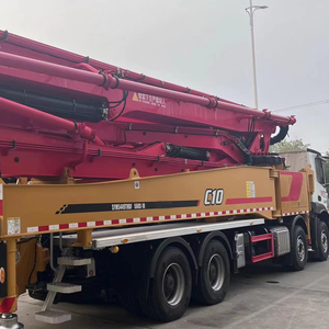 Pompe à béton diesel montée sur camion d'occasion SYM5449THB 560C-8A pour la construction avec un transport vertical de 56 m et une productivité de 180 m/h - Product Image 1