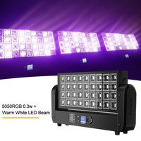 Projecteur de scène à tête mobile 200W 36 LED Strobe Light à faible entretien, éclairage de scène RGB DMX, contrôle d'éclairage de scène, lumières DJ