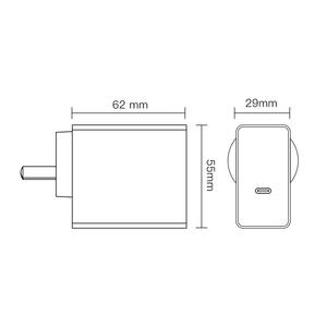 <span class=keywords><strong>Chargeur</strong></span> universel USB-C PD PPS super rapide GaN pour téléphone portable 45W 60W <span class=keywords><strong>65W</strong></span> pour Apple iPhone Samsung Xiaomi Mi Redmi <span class=keywords><strong>Realme</strong></span> - Product Image 3
