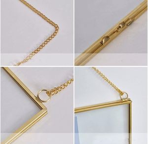 Glass Floating <b>Frame</b>,Metal Floating Picture <b>Frames</b> with Locket Closure,Horizontal <b>Frame</b> 4x6" or 5x7"Photo Display for Photos,Art - Product Image 5
