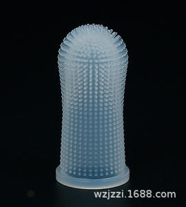 Cepillo de dientes <span class=keywords><strong>Amazon</strong></span> Pet Anti-Cálculo para gatos y perros, cubierta de dedo de 360 grados, limpieza bucal sostenible, aseo bucal para Baño - Product Image 6