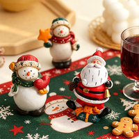Vente en gros de mini-cadeaux de Noël, décorations de Noël animales pour la maison et le bureau, ornements de table, décorations de Noël pour chiens et chats
