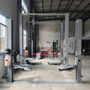 auto hydraulic two 2 Post car lifts 4ton for home garage used 2 post base plate car lift for sale price