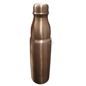 Botella de cobre pulido para beber, Servicio de Salud, elegante - Product Image 3